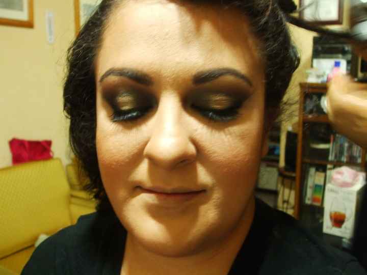 Mi Prueba de Maquillaje y Peinado 