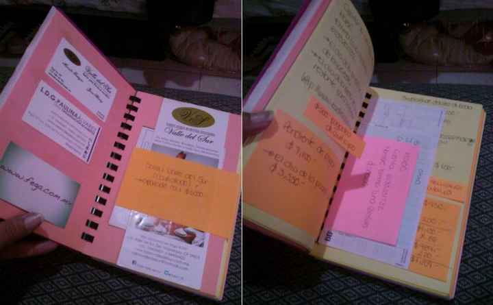 Mi libreta de boda