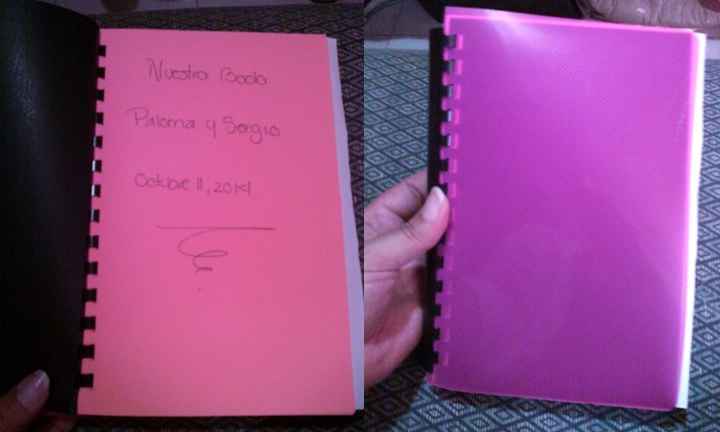 Mi libreta de boda