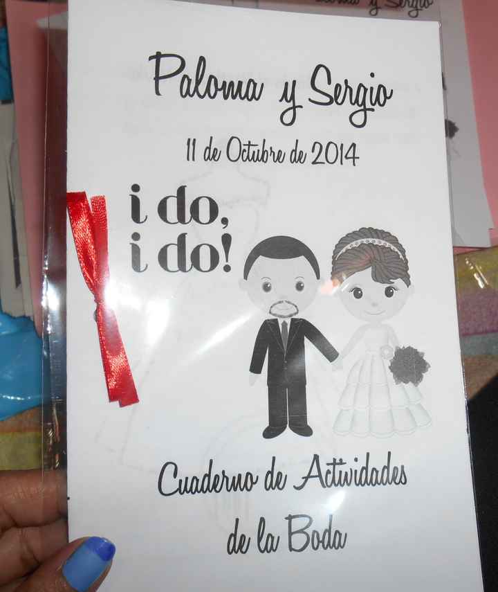 Mas y mas avances a 25 días de mi boda!!!