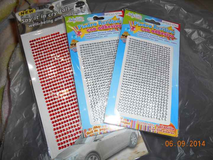 Mas y mas avances a 25 días de mi boda!!!