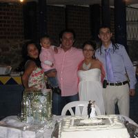 mi familia en mi boda por el civil 