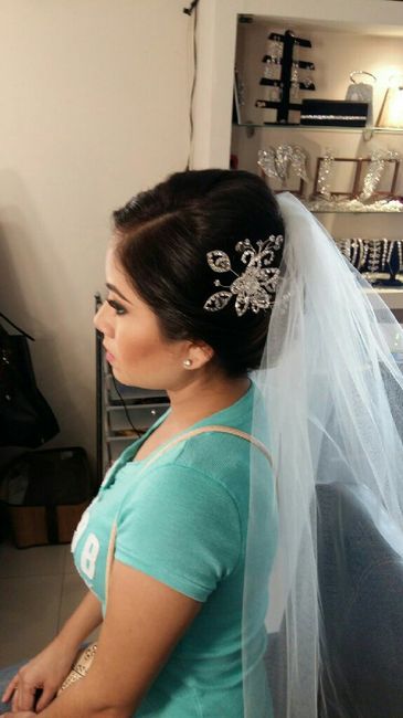 Mi prueba de maquillaje y peinado - 2