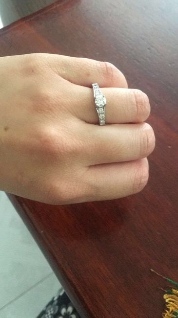 Presuman su anillo jeje - 1