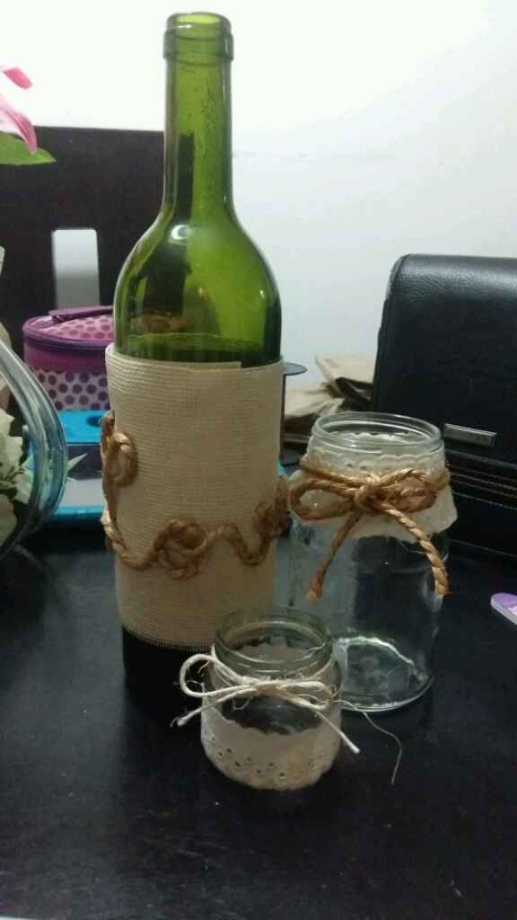 Centros de mesa diy - 1