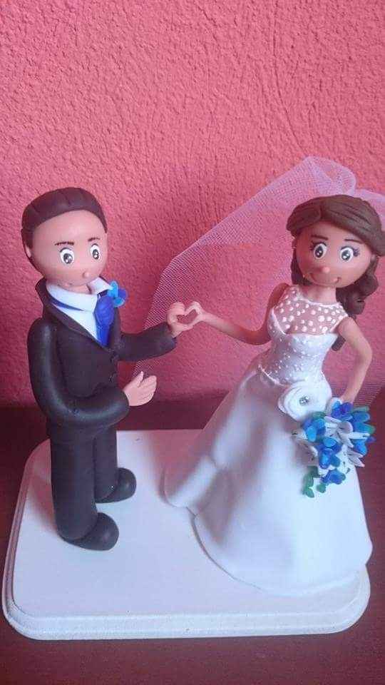 Avances...mi topper de pastel - 1