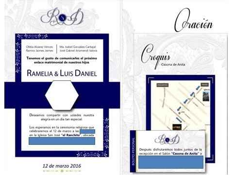 invitación boda