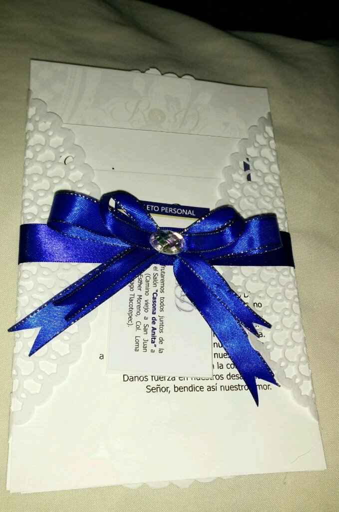 Avances...y así quedaron mis invitaciones - 2