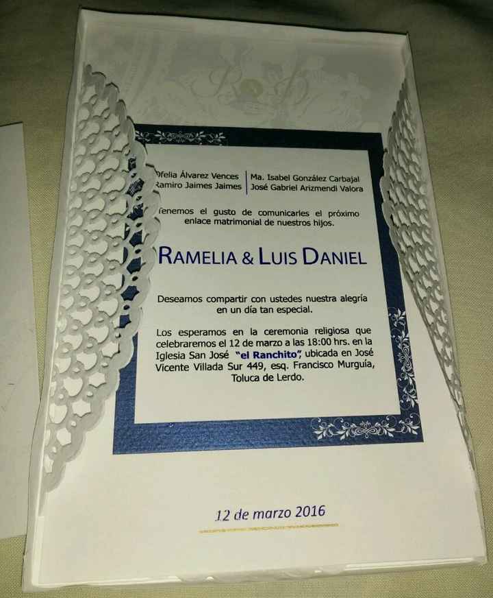 Avances...y así quedaron mis invitaciones - 6