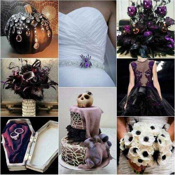 Boda estilo gotica - 14