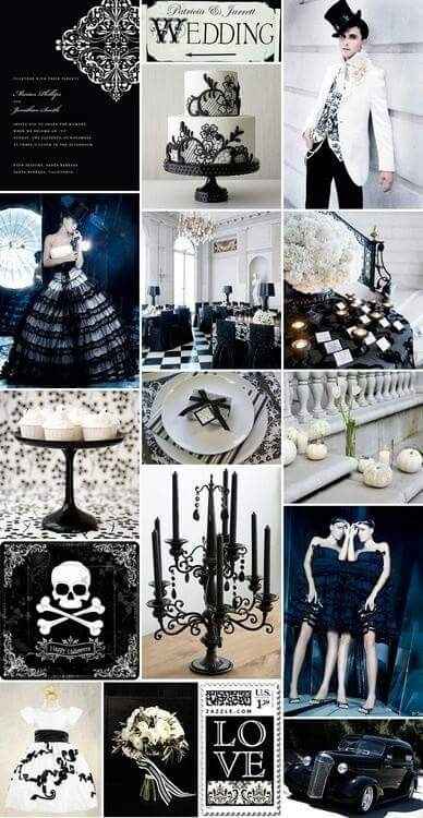 Boda estilo gotica - 19