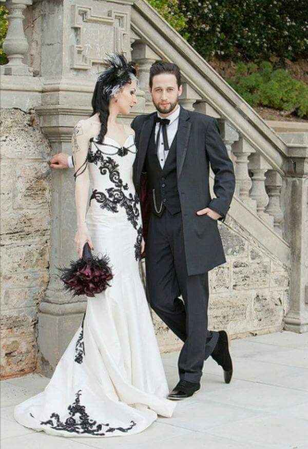 Boda estilo gotica - 26