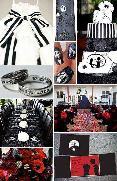 Boda estilo gotica - 90