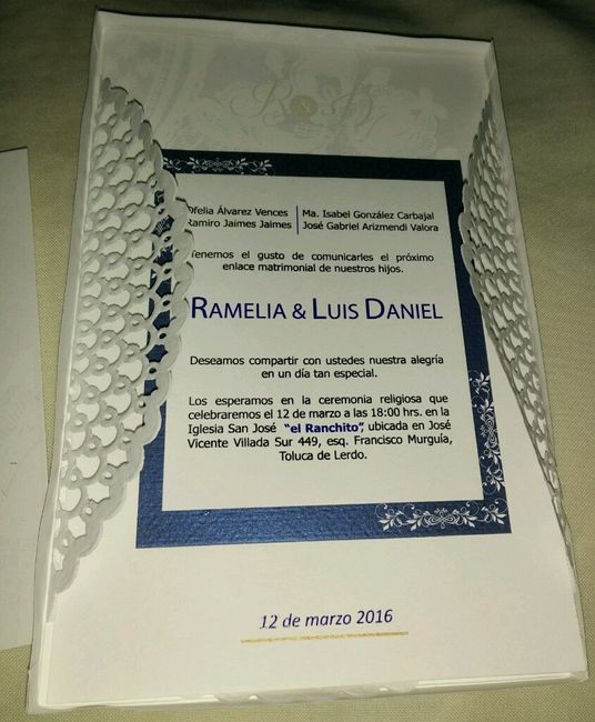 Avances...y así quedaron mis invitaciones - 6