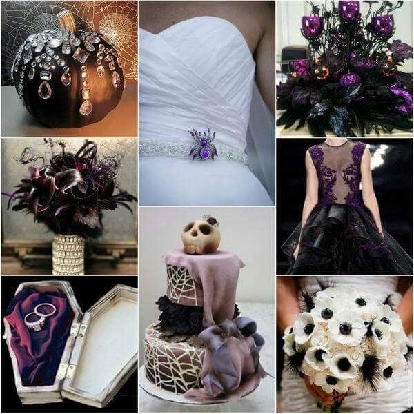 Boda estilo gotica - 14