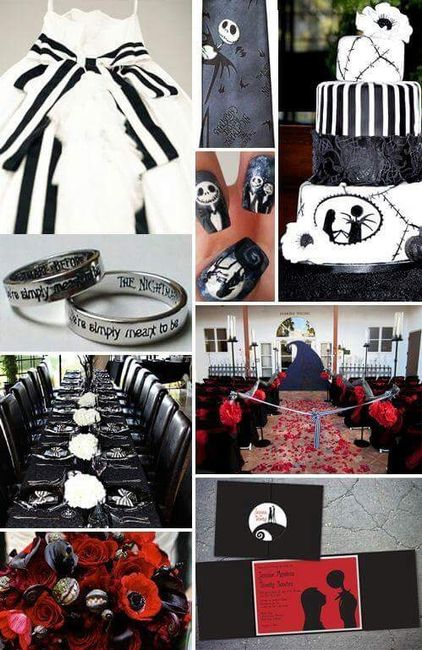 Boda estilo gotica - 90