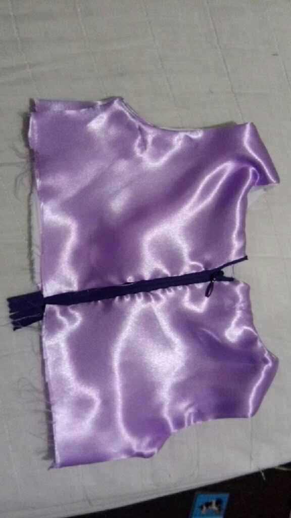 Vestido para pajesita (niña de flores) - 5