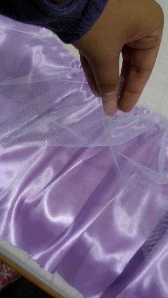 Vestido para pajesita (niña de flores) - 9