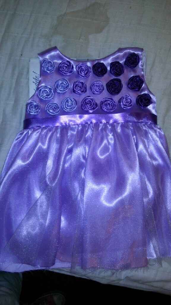 Vestido para pajesita (niña de flores) - 14