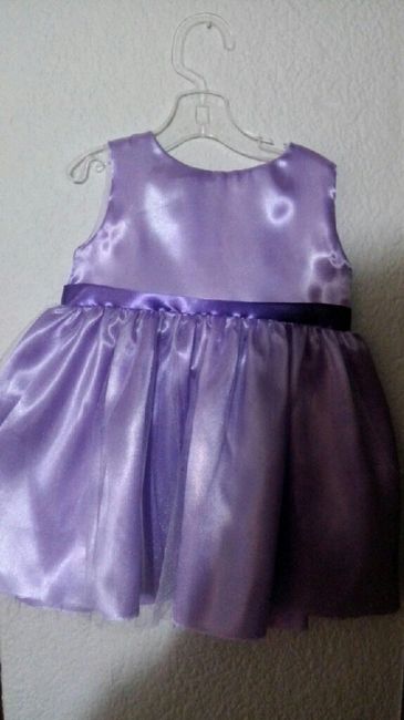 Vestido para pajesita (niña de flores) - 12