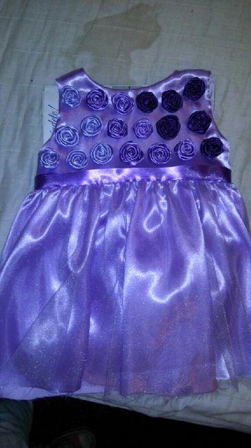 Vestido para pajesita (niña de flores) - 14