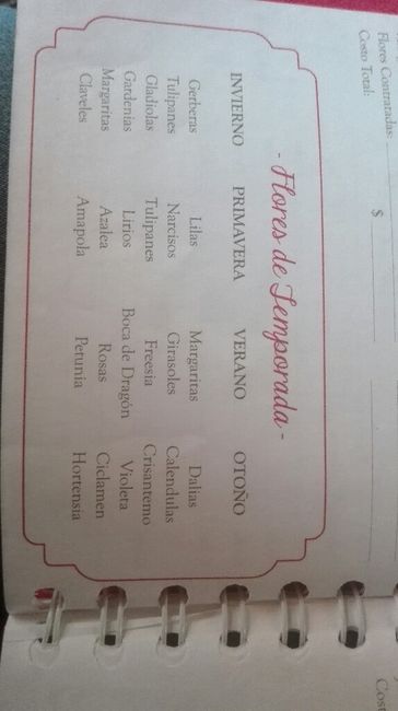 Significado de las flores en una boda💐🌹🌸🍀🌺🌼 11