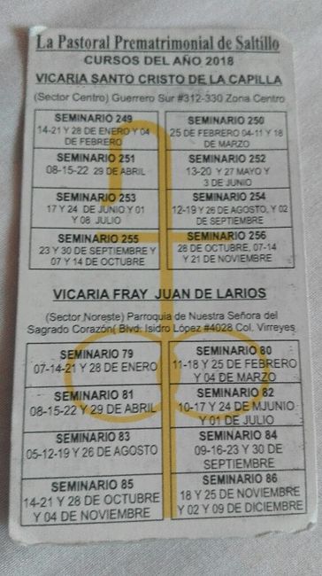 Pláticas prematrimoniales en Saltillo 2018 1