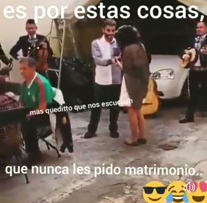 Propuesta de matrimonio diferente 😧😥😰😱 - 2