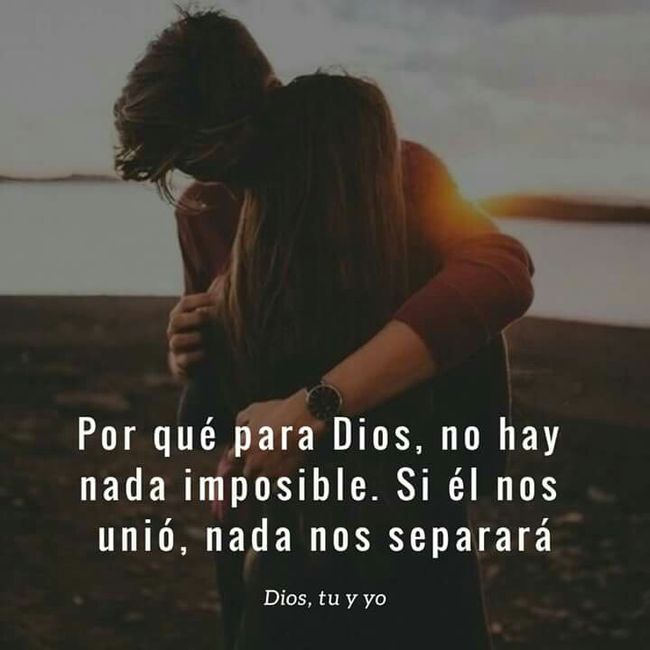 El uno para el otro y ambos para Dios👏💒👫💑 2