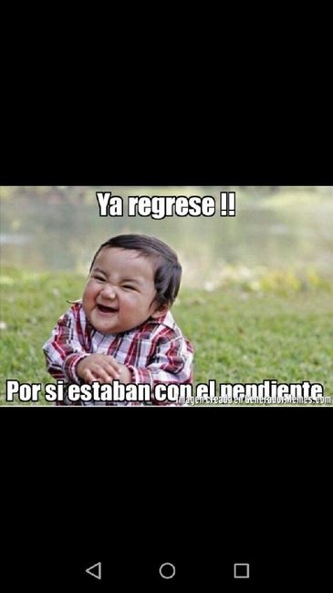 Ausencia.... pero regresé jejejejeje - 2