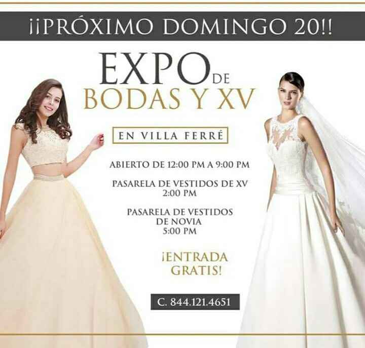 Expo Boda 💒 Mayo 2018 - 2