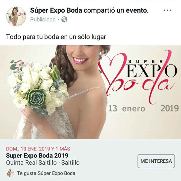 Expo Boda 13 Ene 2019 Saltillo - 2