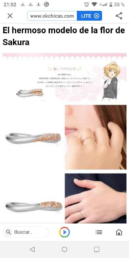 Anillos de compromiso inspirados en ‘sakura Cardcaptor’ y son perfectos para dar el ‘sí’ - 1