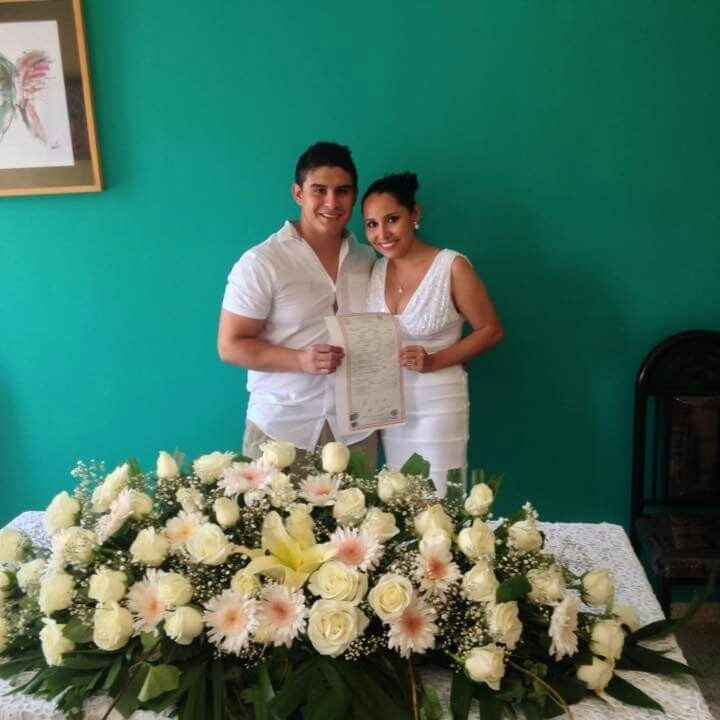 Nuestra boda civil ... nada a lo planeado - 1