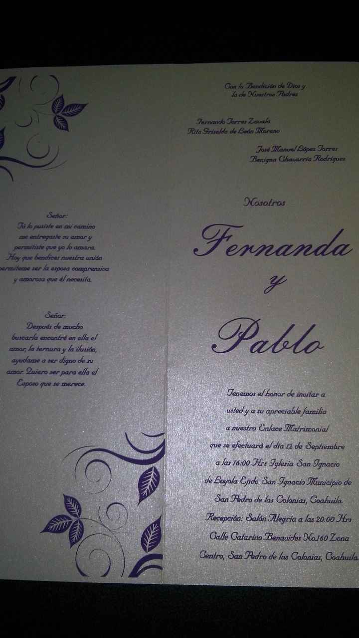 Mis invitaciones