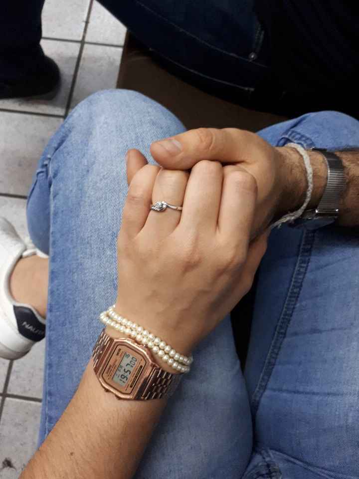 ¿como es su anillo de compromiso? - 1