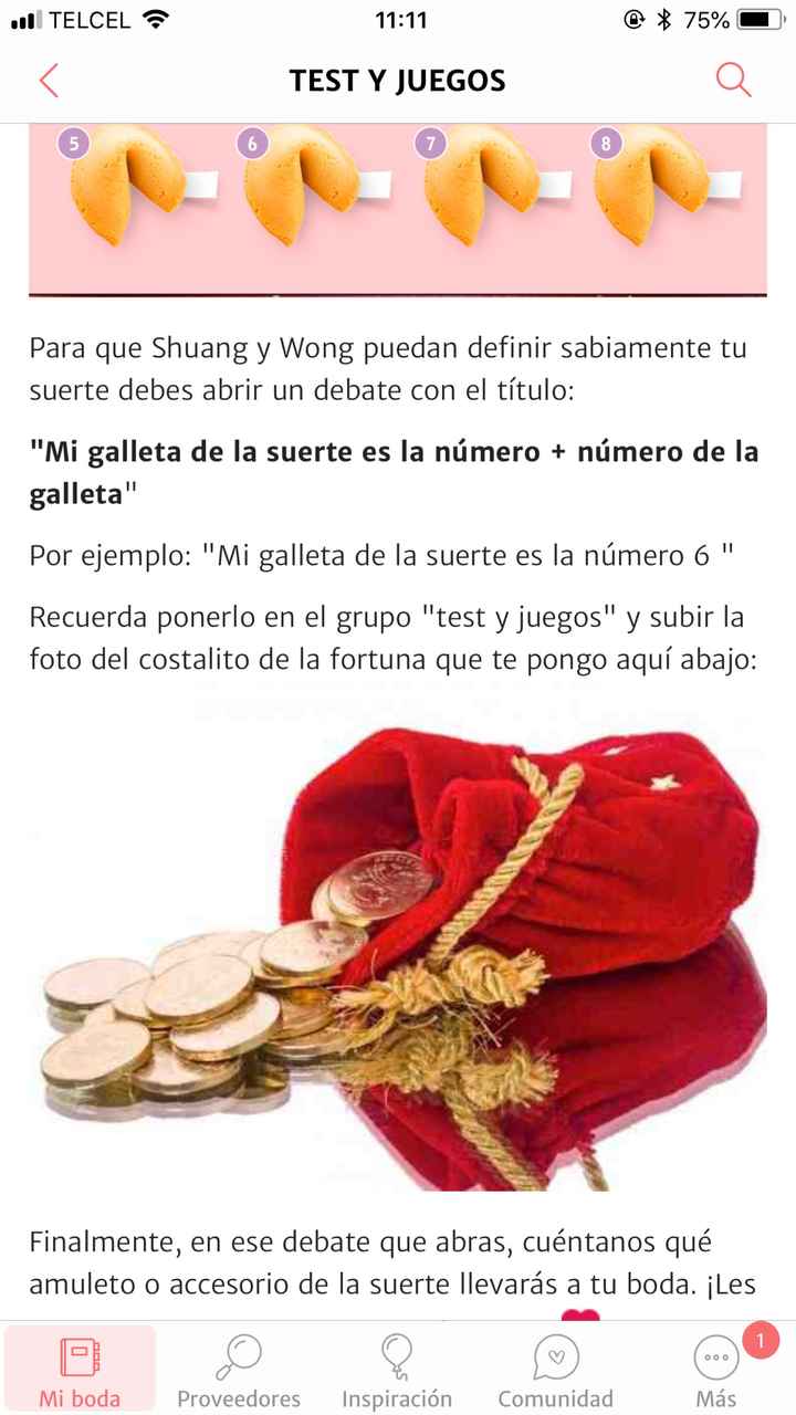 Galleta de la suerte - 1