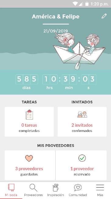 ¡Escribe los días que faltan para tu boda! 10