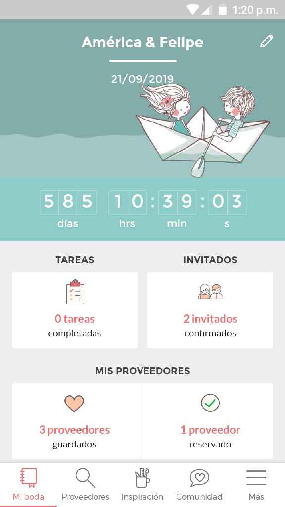 ¡Escribe los días que faltan para tu boda! - 1