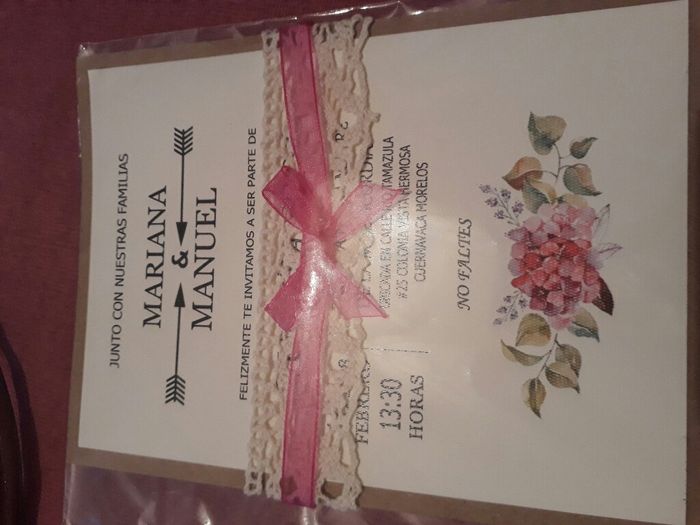  Presuman sus invitaciones - 1