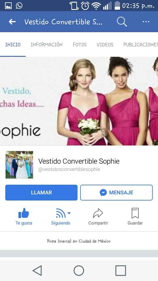  Primer intento de encontrar vestidos de damas fallido! - 1