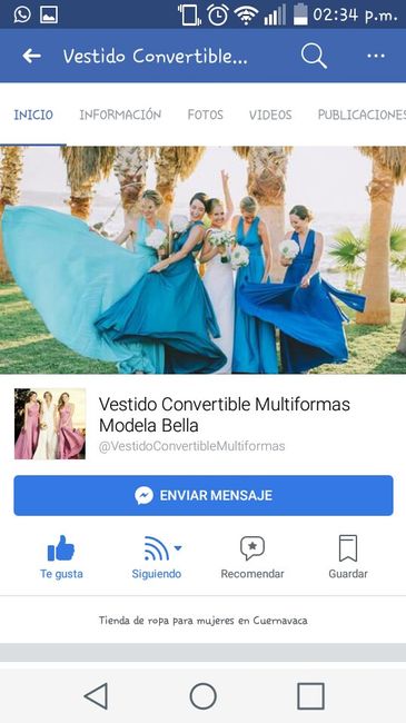  Primer intento de encontrar vestidos de damas fallido! - 2