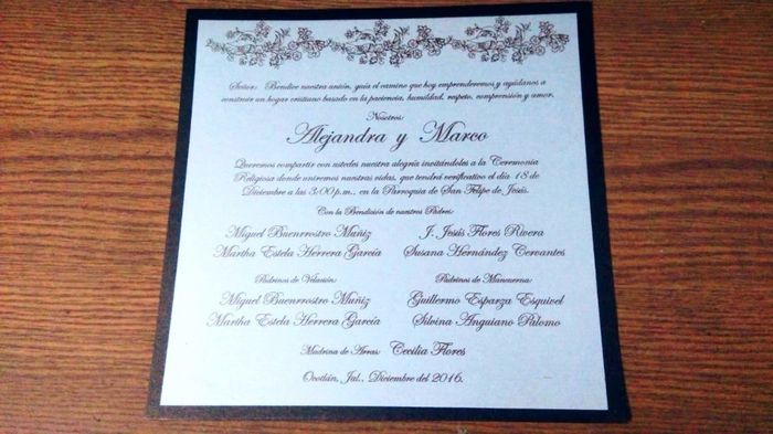 invitaciones formales 