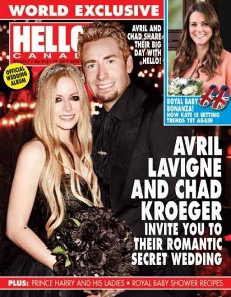 had Kroeger, cantante y líder de la banda canadiense “Nickelback” le propuso matrimonio a la también