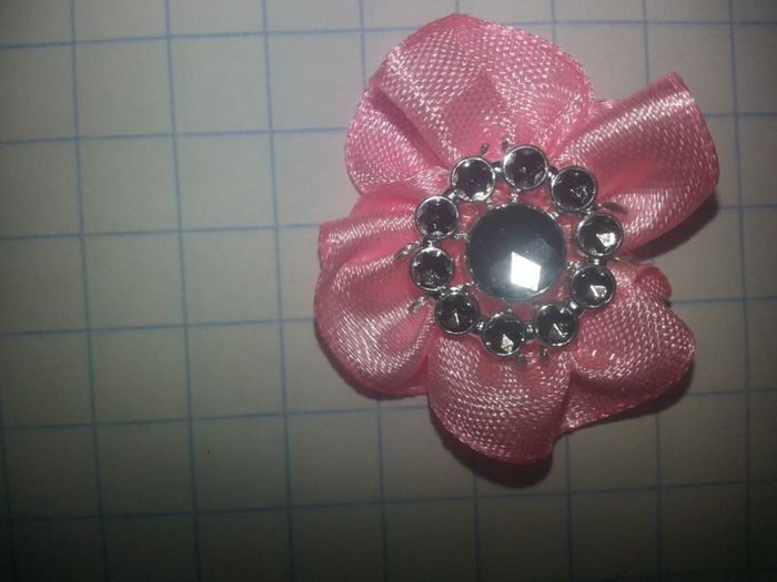 Flor terminada. 