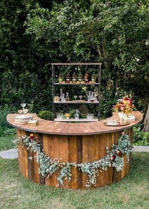 Ideas para barra o bar de bebidas - 1