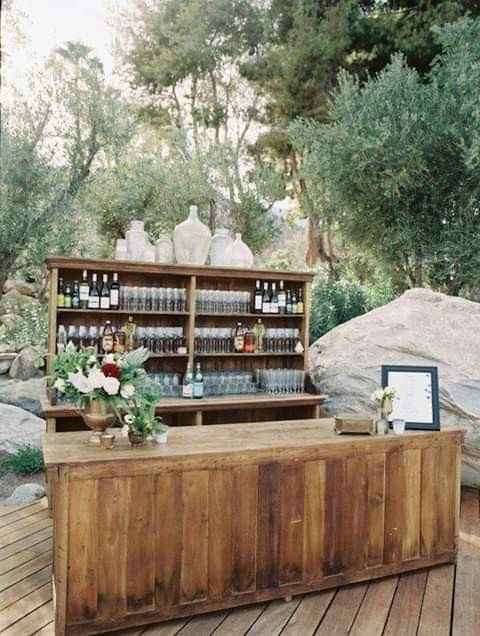 Ideas para barra o bar de bebidas - 2