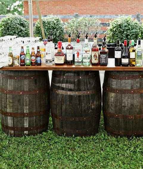 Ideas para barra o bar de bebidas - 8