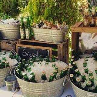 Ideas para barra o bar de bebidas - 12