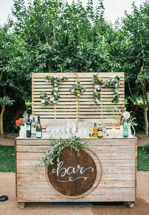 Ideas para barra o bar de bebidas - 15